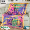 Ancient Mew Shadow Pokemon Trading Card Fleece Blanket