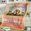 Arcanine Evolutions Pokemon Trading Card Fleece Blanket