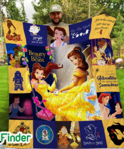 Beauty And The Beast Disney Blanket Gift 1