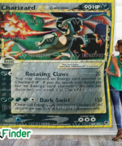 Charizard Dragon Frontiers Pokemon Tradign Card Quilt Blanket