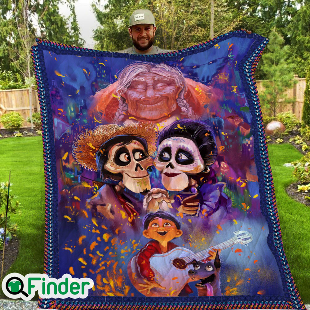 Coco Movie Disney Blanket Christmas Gift2 Coco Movie Disney Blanket Christmas Gift2