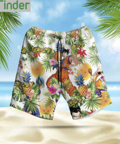 Dragon Ball Aloha Summer Beach Hawaiian Shirt And Short 3