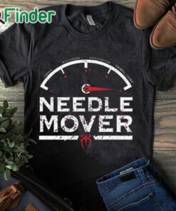 black T shirt Needle Mover T shirt