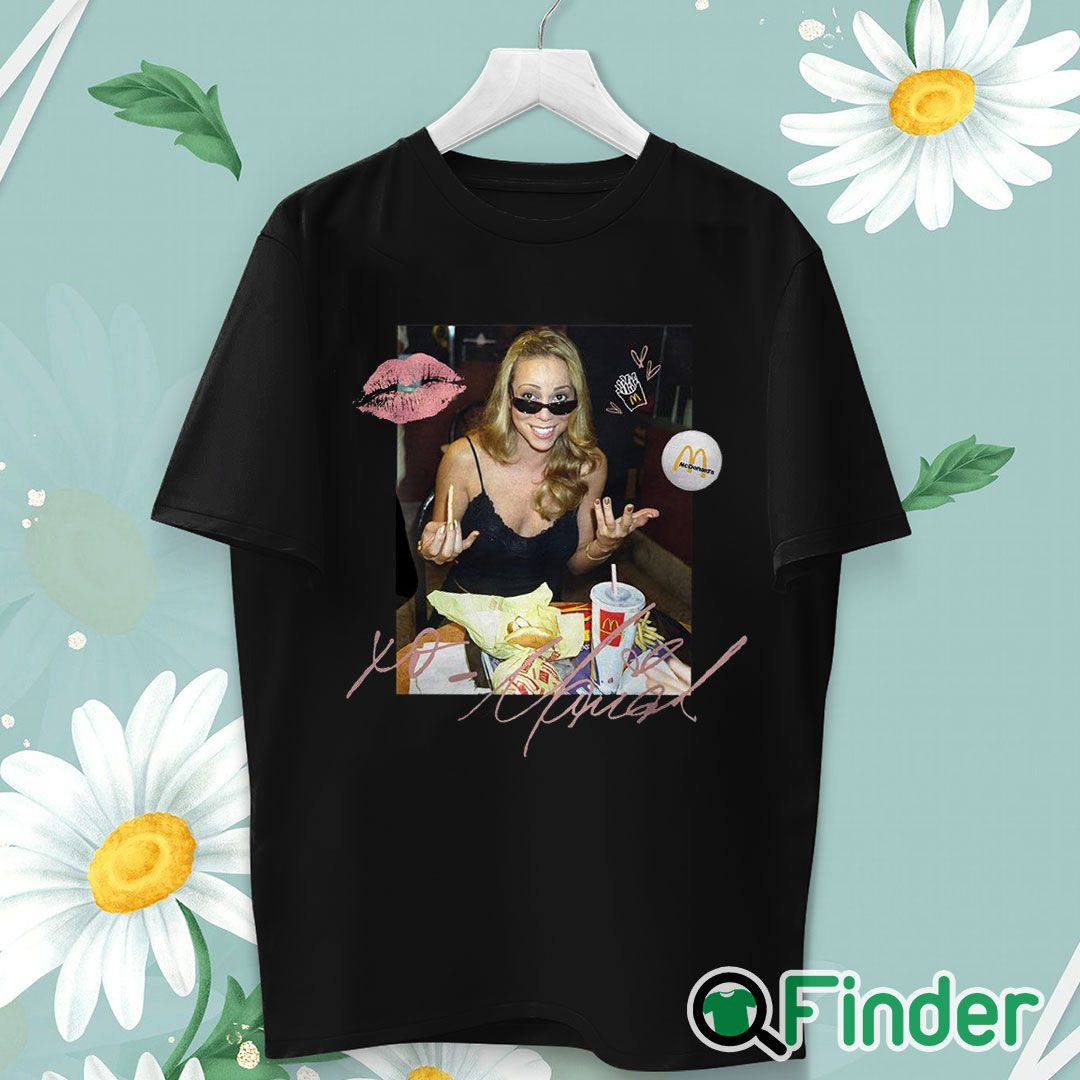 unisex T shirt Mariah Carey Mcdonalds T shirt unisex T shirt Mariah Carey Mcdonalds T shirt