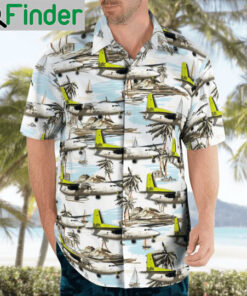 Airbaltic fokker 50 hawaiian shirt 2