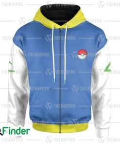 Anime pokemon Ash Ketchum Custom Hoodie 1