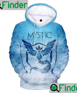 Articuno Pokemon go unisex hoodie for team Mystic