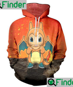 Charmander The Fire type starter Pokemon Disguised Charmander Hoodie