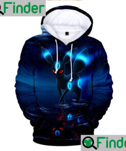 Drak type pokemon Shiny Umbreon Hoodie