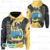 Guzzlord The Ultra Beasts of Alola dual type dark dragon pokemon 3D hoodie