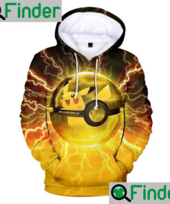 Pokemon Pikachu Pokeball unisex hoodie for fans