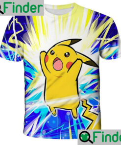 Pokemon Pikachu ThunderShock unisex Shirt for fans