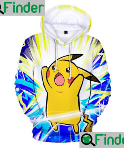 Pokemon Pikachu ThunderShock unisex hoodie for fans