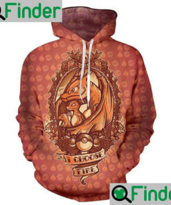 The Fire starter in Kanto Charmander Charmeleon Charizard pokemon evolution Hoodie