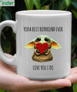 Yoda best boyfriend ever love you i do mug
