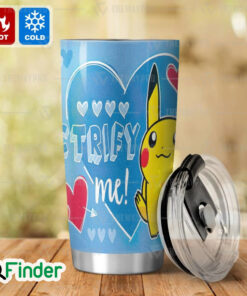 Anime Pokemon Pikachu You Electrify Me Custom Tumbler 2