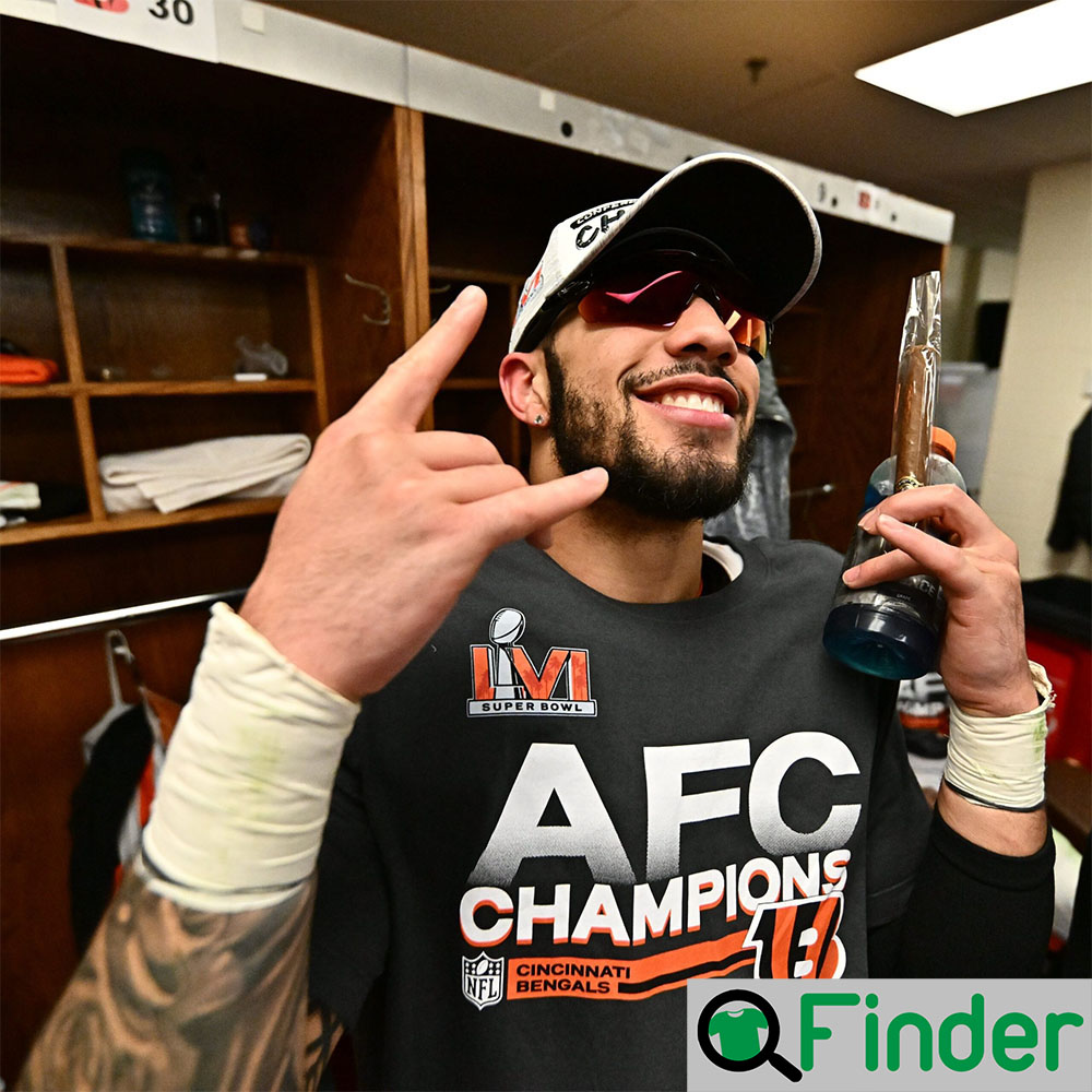Bengals LVI AFC Champions Shirt Gift Real Fans Bengals LVI AFC Champions Shirt Gift Real Fans