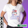 Freedom Convoy 22 Messy Bun Shirt