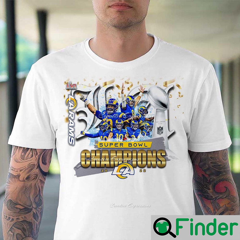 LVI 2022 Super Bowl LA Rams Champion Shirt LVI 2022 Super Bowl LA Rams Champion Shirt