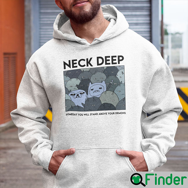 Neck Deep Adventure Time Hoodie Neck Deep Adventure Time Hoodie