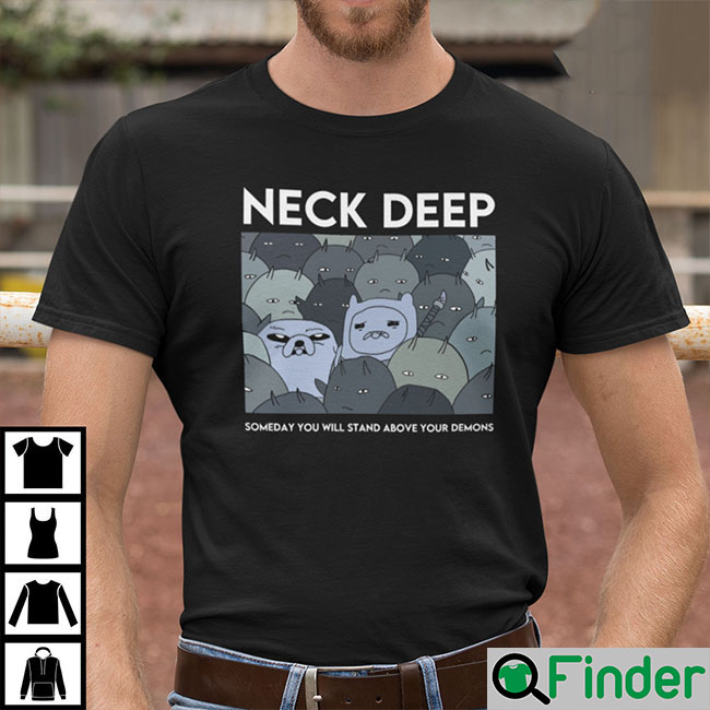 Neck Deep Adventure Time Shirt Neck Deep Adventure Time Shirt