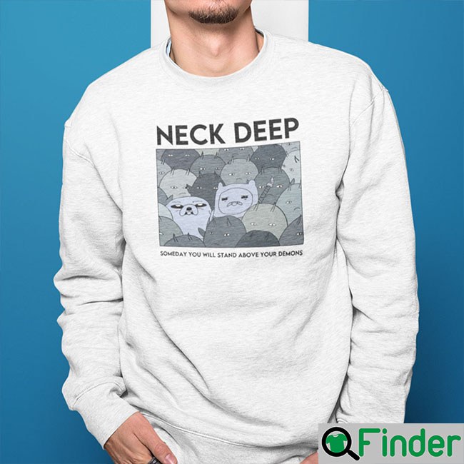 Neck Deep Adventure Time Sweatshirt Neck Deep Adventure Time Sweatshirt