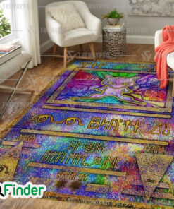 Pokemon Trading Card Game Ancient Mew Holo Custom Rug