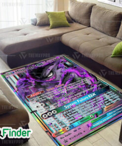 Pokemon Trading Card Game Missing No Haunter Custom Rug