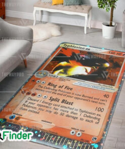 Pokemon Trading Card Typhlosion EX Pokemon Legends Arceus Custom Rug