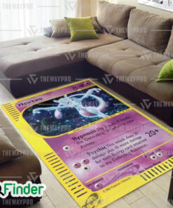 Pokemon Trading Cards Mewtwo Expedition Custom Rug