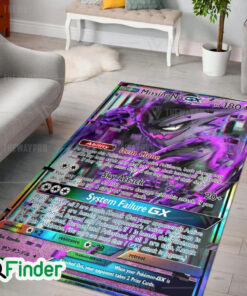 Pokemon Trading Cards Missing No Haunter Custom Rug