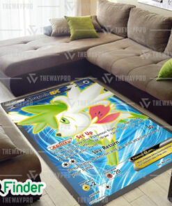 Pokemon Trading Cards Shaymin EX Roaring Skies Custom Rug