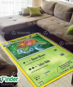 Pokemon Trading Cards Thicc Venusaur Custom Rug