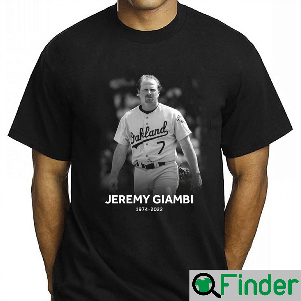 RIP Jeremy Giambi Shirt RIP Jeremy Giambi Shirt