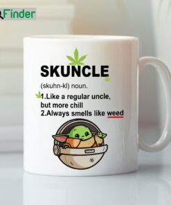 Skuncle Definition Baby Yoda Mug
