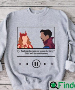 Wanda Maximoff Scarlet Witch You Become The Hero Multiverse Of Madness Unisex Shirt