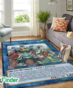YuGiOh Ancient Warriors Oath Custom Trading Card Game Rugs