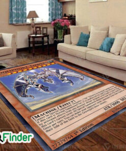 YuGiOh Apoqliphort Towers Custom Trading Card Game Rug