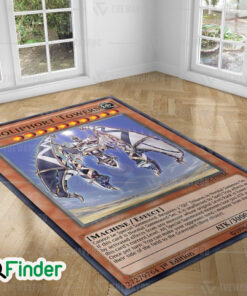 YuGiOh Apoqliphort Towers Custom Trading Cards Game Rug