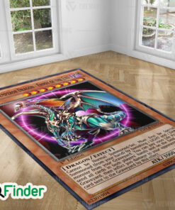 YuGiOh Chaos Emperor Dragon Envoy Of The End Custom Trading Cards Game Rug