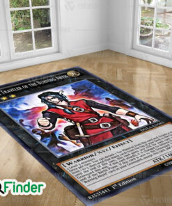 YuGiOh Dante Traveler Of The Burning Abyss Custom Trading Cards Game Rug