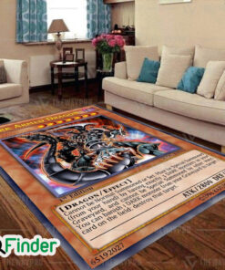 YuGiOh Dark Armed Dragon Custom Trading Card Game Rug