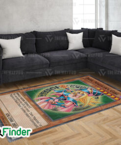 YuGiOh Dark Magician Girl Custom Trading Card Game Rugs