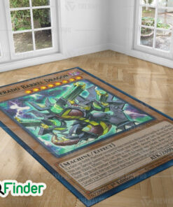 YuGiOh Desperado Barrel Dragon Custom Trading Cards Game Rug