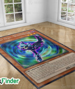 YuGiOh Destiny Hero Diamond Gal Custom Trading Cards Game Rug