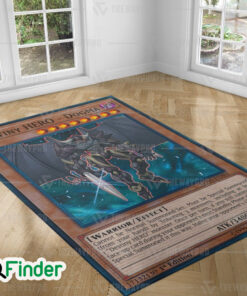 YuGiOh Destiny Hero Dogma Custom Trading Cards Game Rug
