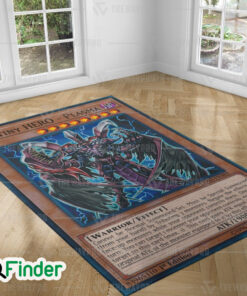 YuGiOh Destiny Hero Plasma Custom Trading Cards Game Rug