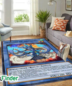 YuGiOh Devotee Of Nephthys Custom Trading Card Game Rug