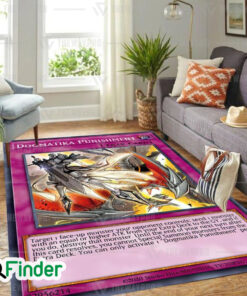 YuGiOh Dogmatika Punishment Custom Trading Card Game Rug