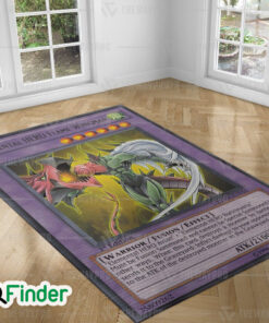 YuGiOh Elemental HERO Flame Wingman Custom Trading Card Game Rug